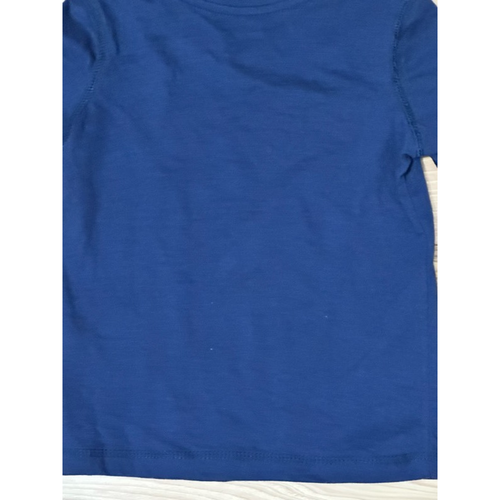 Joe's Basic T-Shirt V Neck Short Sleeves Pullover Cotton Blend Blue Kids 5 NWOT - Picture 6 of 8