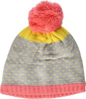 Sterntaler Baby-MäDchen StrickmüTze, WintermüTze Mit Pompon Silber Mel., 51