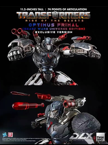 Nuova edizione ThreeZero Rise of the Beasts DLX Optimus Beasts Wars Universe! - Foto 3 di 5