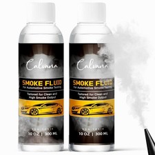 (2-Pack 10 fl.oz Smoke Machine Liquid, Oil Leak Detection Kit, for 10 