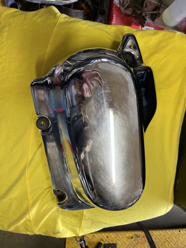 Yamaha 1998-10 V-Star 650 Left Side Engine Cover - Picture 1 of 10