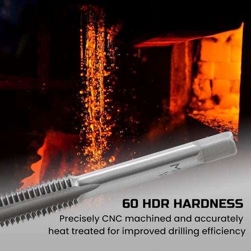 80-teiliges Gewindebohrer- und Schneideisen-Set, metrisches & Standardgewinde-Set - Bild 5 von 11