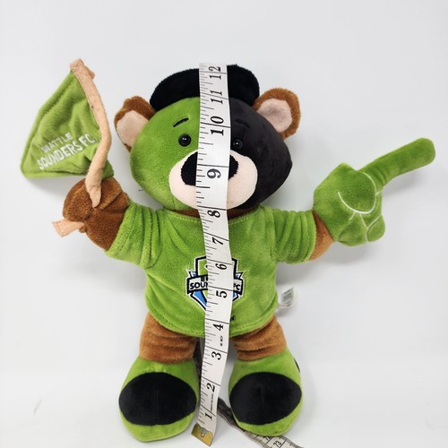 Juguete de peluche Seattle Sounders FC Bear, 12" de alto FOCO - Imagen 3 de 5