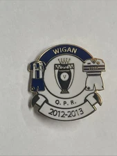 Wigan AFC V QPR 12/13 Enamel Pin Badge
