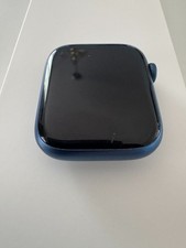 Apple Watch Series 7 45mm Blue Aluminum With Bands And Screen Protectors