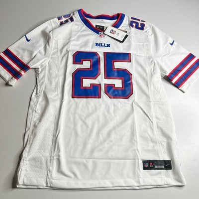 Buffalo Bills #25 Reilly White Nike NFL Jersey Men s L Custom Name New With Tags