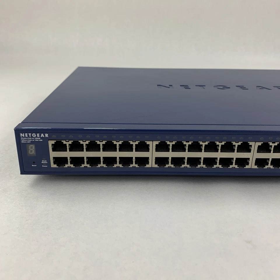 NetGear ProSafe GS748TS V1H1 48-Ports Stackable Smart Switch Tested Reset - Image 3 of 4