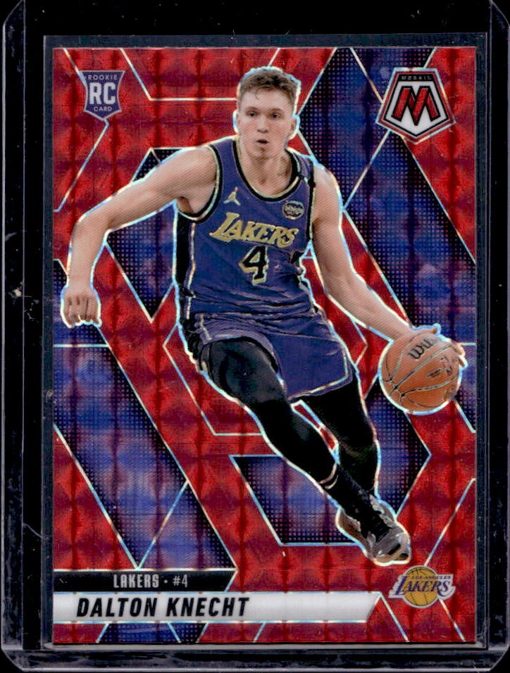 2024-25 Mosaic Dalton Knecht RC Red Rookie #238 Lakers