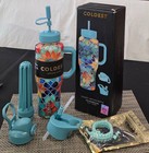 SOLD OUT Coldest 36oz MORACCAN V8 Leakproof w GLOW PARACORD tumbler water bottle