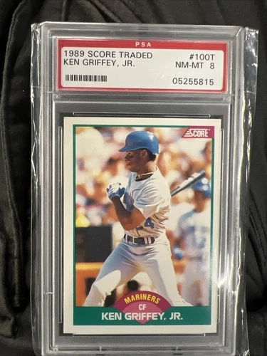 Ken Griffey Jr 1989 Score Card PSA 8