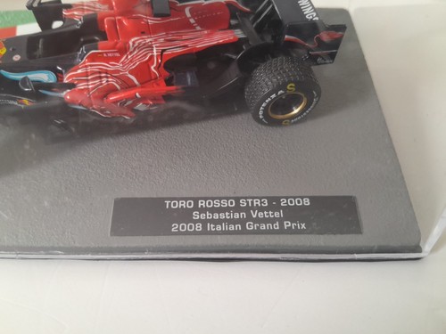 1/43 F1 Toro Rosso STR3 Vettel Italy GP Centauria Panini Salvat Altaya Burago - Foto 2 di 6