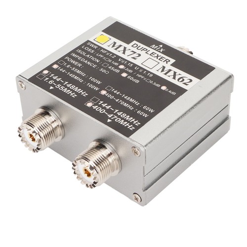 MX72 HAM Antenna Combiner Professional VHF UHF Multi Frequency Transit Statio FY - Zdjęcie 11 z 24