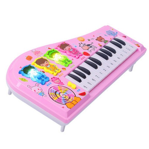 Cartoon Kids Piano Toy Keyboard For Beginners Electronic Music Instrument QEMG - Picture 6 of 12