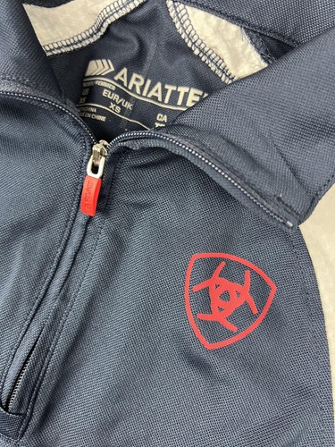 AriatTEK Sunstopper 2.0 Pullover Womens XS Navy Blue 1/4 Zip Long Sleeve Shirt - Picture 4 of 18