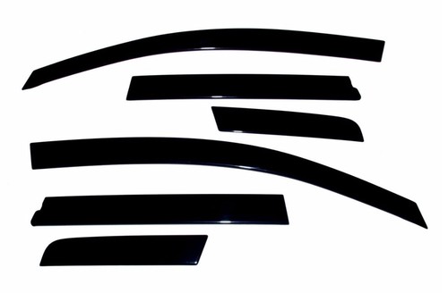 Ventshade 896081, Kit Dark Smoke Plastic Fits 19- Chevy Blazer Low Profile Ventv - Picture 2 of 9