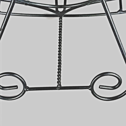 Fork & Spoon Cookbook Holder 11'' Tall Black Metal Tabletop Easel Stand Display - Imagen 6 de 6