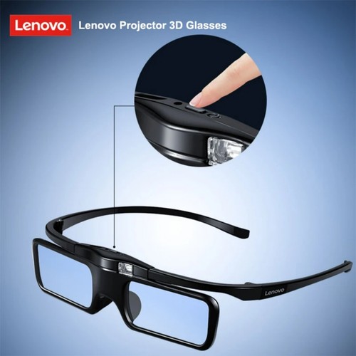 Original Lenovo Projector 3D Glasses Rechargeable DLP-Link LCD Shutter Glasses - Bild 5 von 15