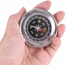 Mini Portable Pocket Compass for Camping Hiking Outdoor Sports Navigation