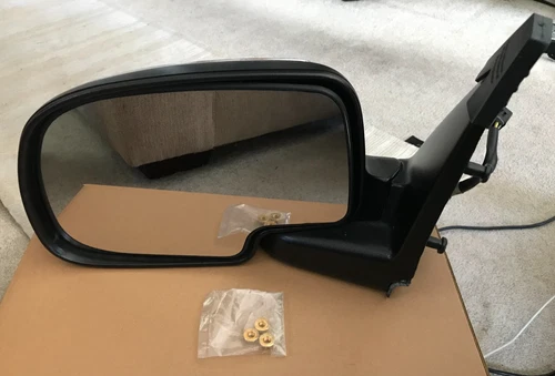 Left Driver Side Mirror Fits Chevy Silverado GMC Sierra 1999, 2000, 2001, 2002