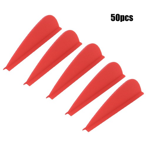 50Pcs1.75inch Universal Feather Archery Bow Equipment Outil De Bricolage - Afbeelding 5 van 10