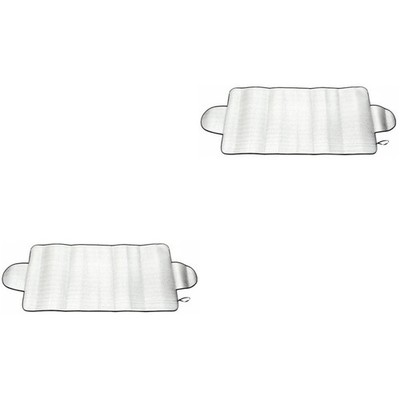 2 Pieces Auto Frontscheibenabdeckung Abdeckplane Windschutzscheibe