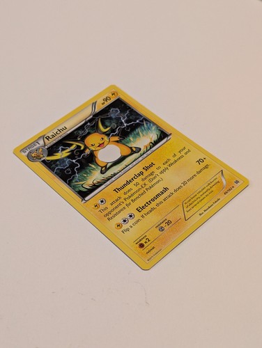 Tarjeta coleccionable única Raichu - Pokemon XY BREAKThrough 49/162 - Imagen 4 de 4