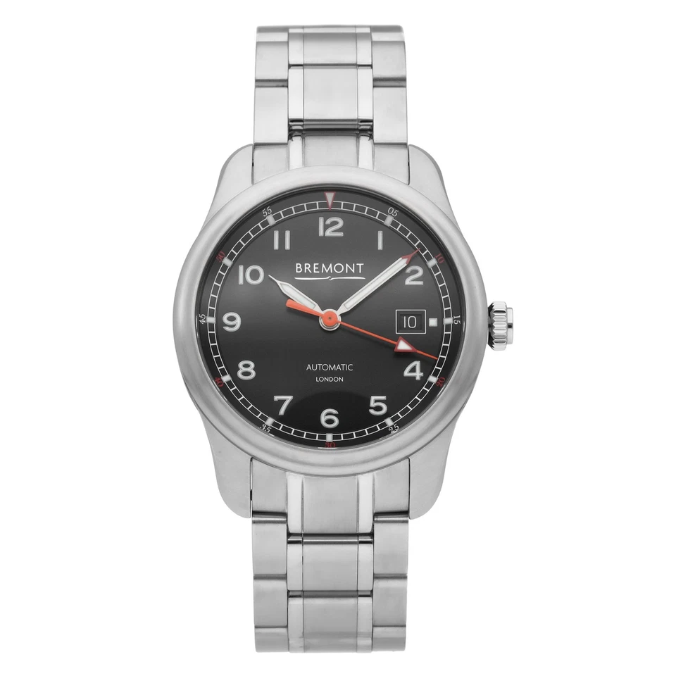 Автоматические мужские часы Bremont Airco Mach 1 черный циферблат 40 мм AIRCO-M1-BK-B