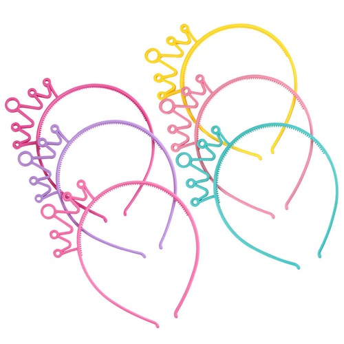  24 piezas Diadema Corona Plástica Niños Decorativo Tocado Corona Adorable - Imagen 1 de 12