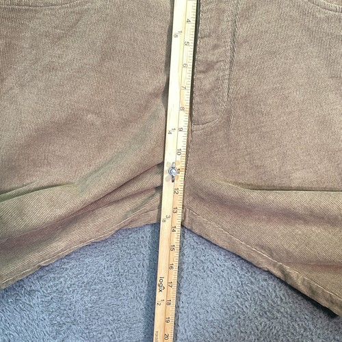 Rip Curl Mens 34x32 (32x32) Y2K Corduroy Wide Leg Baggy Olive Green Streetwear - Picture 7 of 24