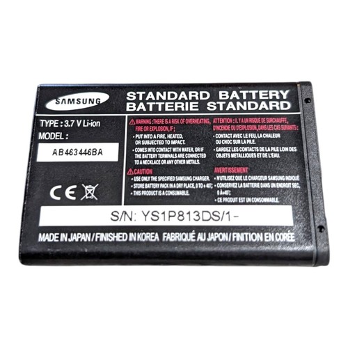 Samsung AB463446BA OEM Battery TwoStep SGH-T139 T105g T619 SPH-M500 SCH-R311 - Zdjęcie 2 z 6