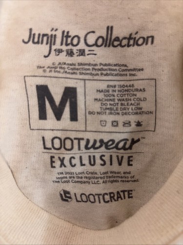 Neu ohne Etikett Lootcrate exklusives Anime Junji Ito Collection T-Shirt Herren Größe M - Bild 5 von 5