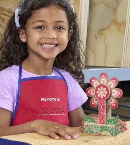 Lowe’s Spinning Trinket Box DIY Kids Workshop Kit With Patch May 2025 NEW! - Picture 10 of 11