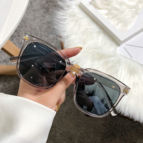 Big Square Frame Polarized UV Sunglasses Retro Fashion Outdoor Shades Eyewears - Picture 13 of 19