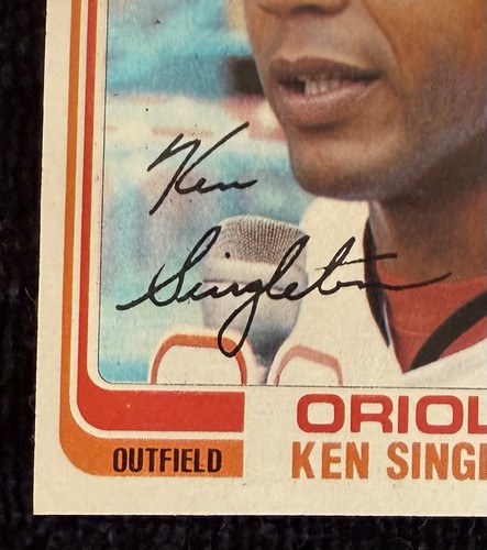 1982 Topps #290 ⚾️ Ken Singleton ⚾️ Baltimore Orioles - Imagen 4 de 6