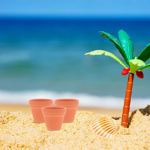 10 Pcs Succulent Flower Pot Miniature Terracotta Pots Pottery Flowers Plants - Picture 3 of 12