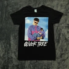 Oliver Tree Shirt Mens Medium Black Graphic Tee Pop Star Comedy Vintage Style