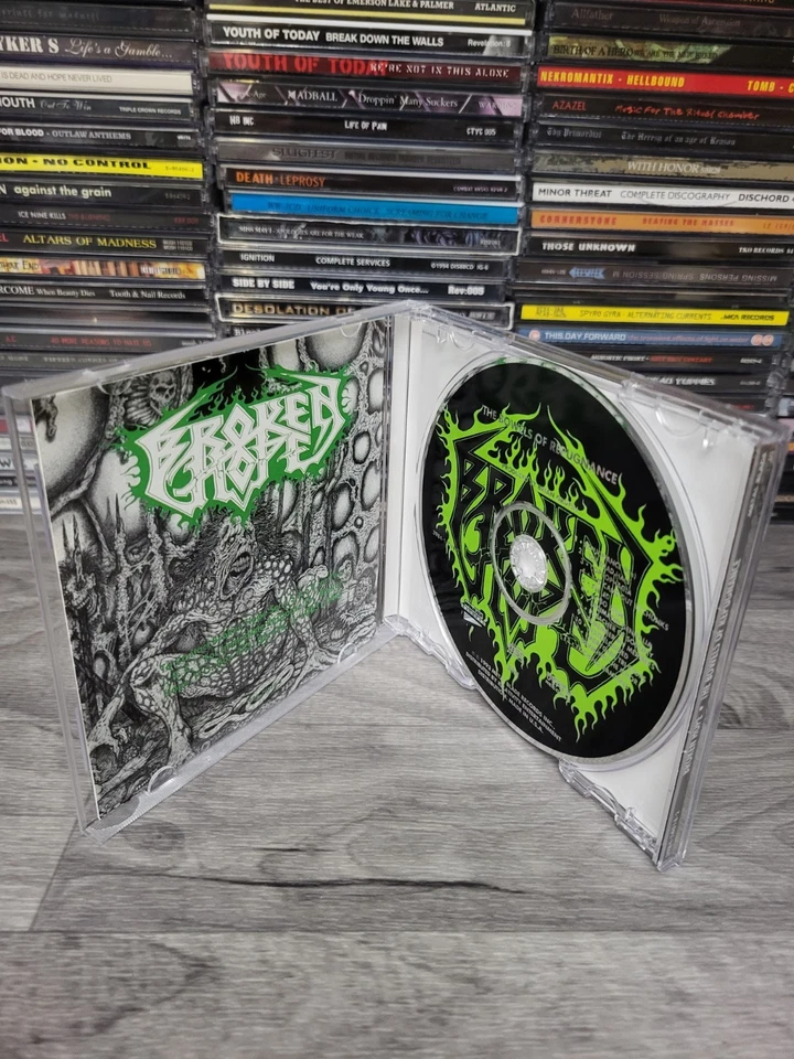 Metal Blade Records Broken Hope The Bowels Of Repugnance CD 1993 Death Metal — 第 3/4 张图片