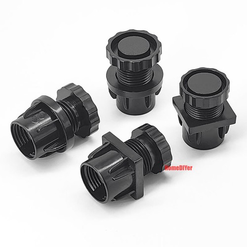 ABS Plastic Adjustable Furniture Feet Levelling Leg Pad Plugs Tube Pipe End Caps - Picture 8 of 29