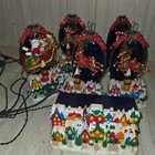 Vtg Noma Here Comes Santa Lights Music & Motion Christmas Reindeer Slay Decor