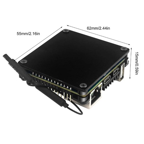 Metal Case for Orange Pi 2 Aluminum Alloy Heatsink Case Development Board - Picture 6 of 6