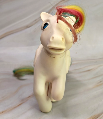 Hasbro My Little Pony Starshine Rainbow Hair G1 Pegasus 1983 Hong Kong - Picture 2 of 4
