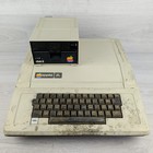 Ordinateur vintage Apple II Europlus + lecteur disque II et cartes d'extension non testé