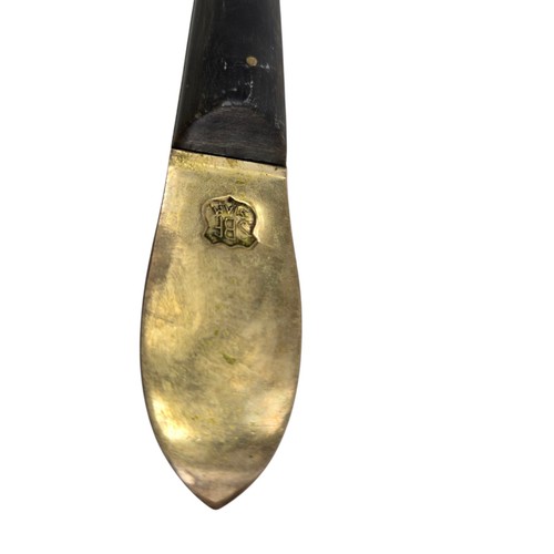 SBF Siam 2 Stück Salat Servierutensilien Set Messing Gabel Löffel Horn Griff 11" - Bild 7 von 13