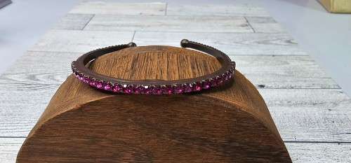 2er Set Sorrelli Strass Armbänder Messing/Rosa, Silber/Klar - Bild 2 von 5