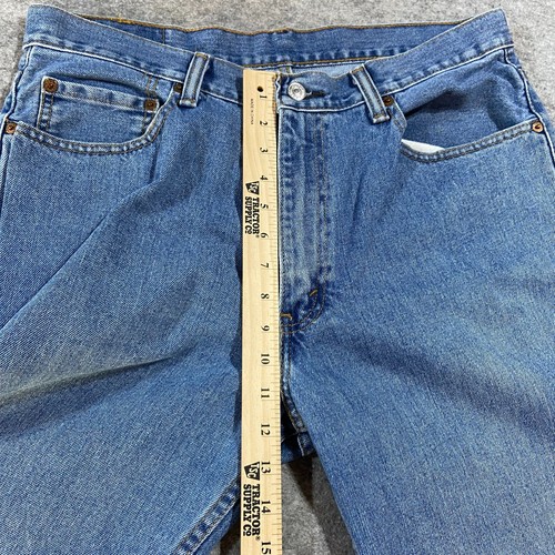 Vintage Levis Jeans Mens 35x30 Blue 550 Washed Out Faded Workwear Thrashed Relax - Picture 3 of 22