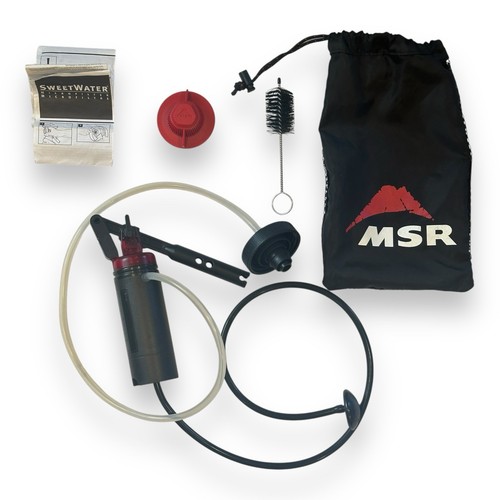 MSR SweetWater Microfilter Backpacking Hiking Water Filter Portable Pump - Picture 2 of 5