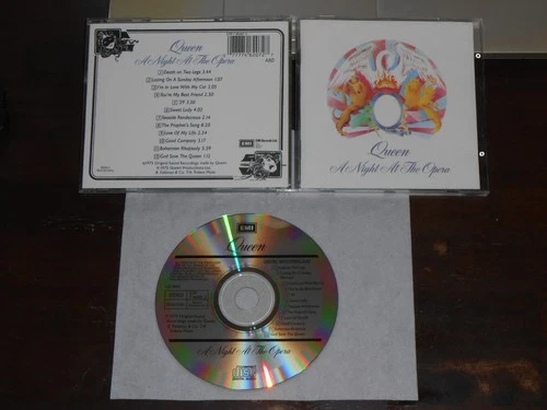 QUEEN A Night At The Opera CD Germany 12 tracks EMI CDP 7 46207 2