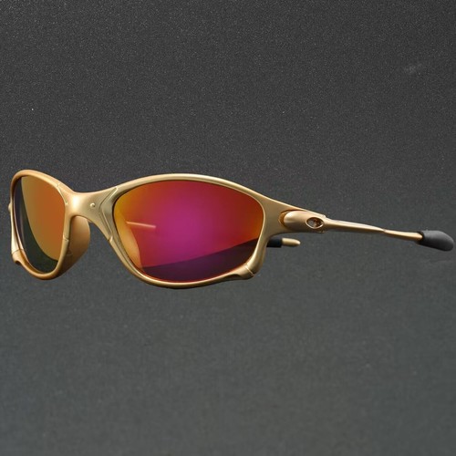 X Metal Juliat Cyclops Sunglasses UV400 Ruby Polarized Glass Titanium Goggle - Picture 3 of 23