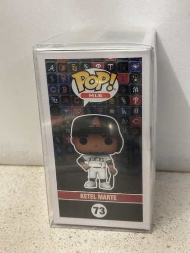 KETEL MARTE SIGNED AUTOGRAPHED ARIZONA DIAMONDBACKS FUNKO POP JSA COA. T-3 - Picture 4 of 8