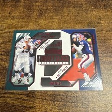 2024 Contenders Dan Marino Jim Kelly Historic Draft Class Contenders Red Foil
